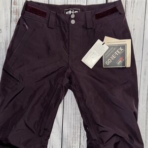 STIO DOUBLECHARGE GORE-TEX INSULATED SKI PANTS Huckleberry Jam Women Small $399